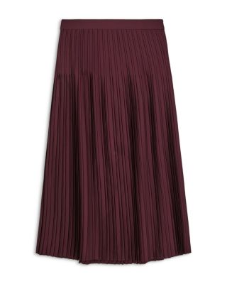 Savannah Pleated Midi Skirt