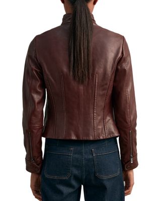 Astra Fitted Leather Jacket
