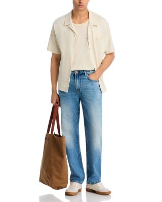 Caine Straight Leg Jeans in Lincoln Blue