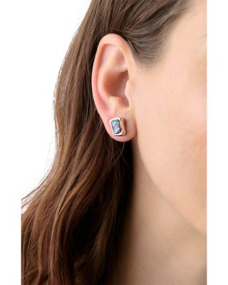 Molten Glass Statement Stud Earrings