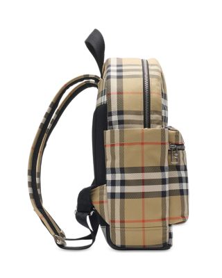 Unisex Check Backpack