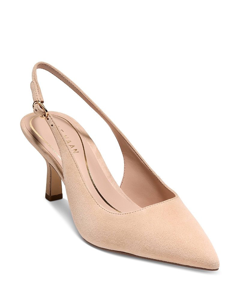 Cole Haan Hansell Slingback Pointed Toe Pump In Neutral