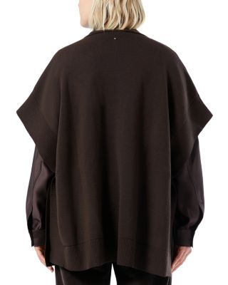 Ottico Knitted Button Front Coat