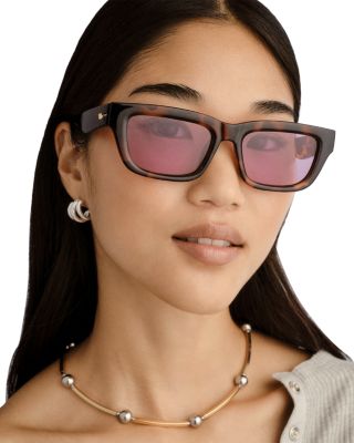 Le Castle D Frame Sunglasses, 54mm