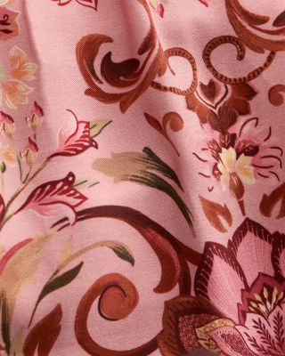 Floral Blouson Sleeve Blouse