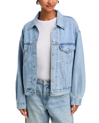 90's Trucker Dazzle Me Denim Jacket