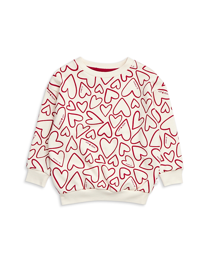 Mori Unisex Halloween Cat Puff Print Sweatshirt - Baby In Multi