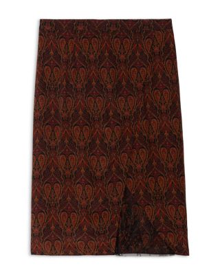 Julen Paisley Print Skirt 