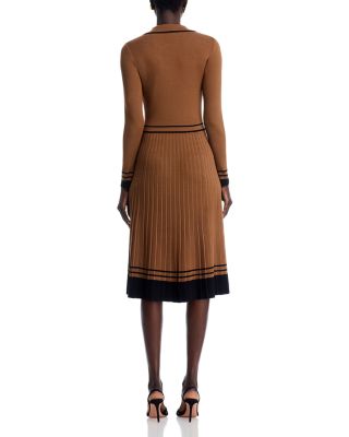 Spread Collar Flare Dress - Exclusive 