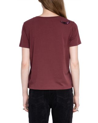 Alys HC Embroidery Wings Top