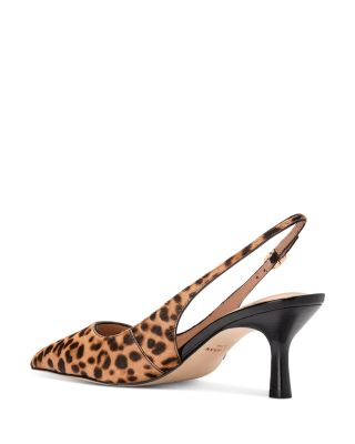 Women&#39;s Hansell Animal Print Calf Hair Slingback Pumps