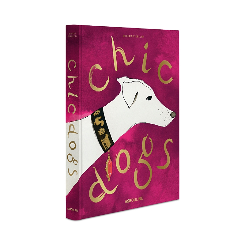 Assouline Publishing Chic Dogs Book In Purple