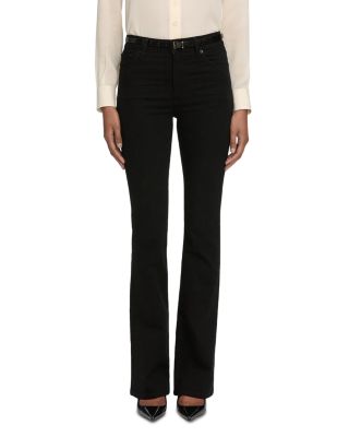 The Reboot High Rise Cropped Bootcut Jeans in Levitate