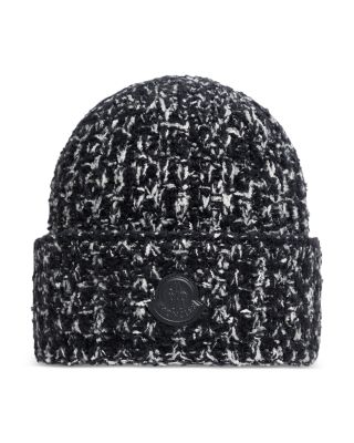 Wool Blend Logo Patch Beanie