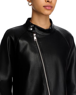 Jett Faux Leather Moto Jacket