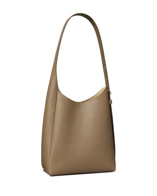 Romy Small Leather Hobo Bag