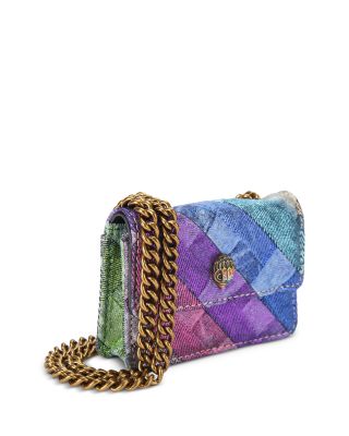 Micro Kensington Denim Crossbody Bag