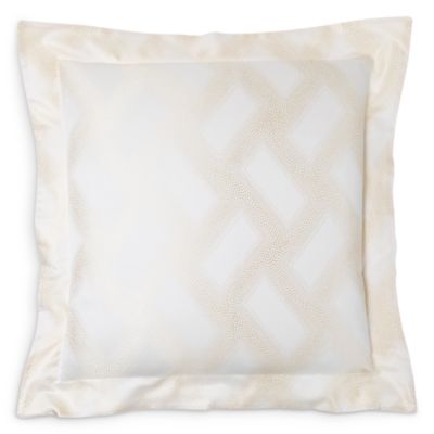 Luxury Bright Dots Jacquard Euro Sham - Exclusive