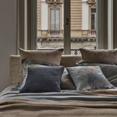 Flower Jacquard Decorative Pillow, 20&amp;quot; x 20&amp;quot; - Exclusive