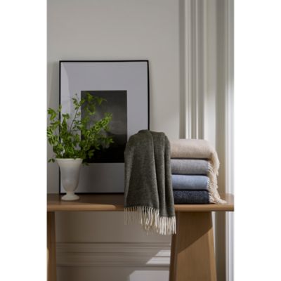 Cervino Wool-Cashmere Throw Blanket