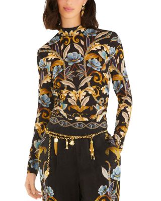 Snake Garden Jersey Top 