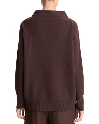 Boiled Cashmere Funnel Neck Sweater