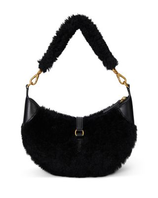 Polo ID Shearling Mini Shoulder Bag