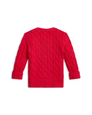 Boys' Cable Knit Cotton Sweater - Baby