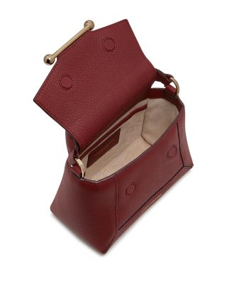 Mosaic Nano Leather Top Handle Bag