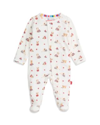 Unisex Pup Fiction Printed Footie - Baby