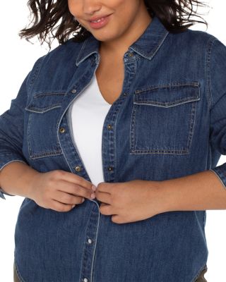 Long Sleeve Button Front Shirt