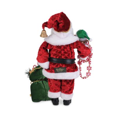 Lighted Peppermint & Goodies Santa