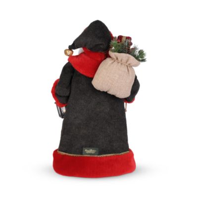 Woodland Lantern Santa Figurine