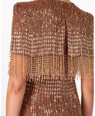  Lyla  Sequin-Embellished Gown