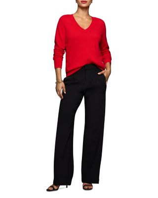 Luxe Cashmere V Neck Sweater