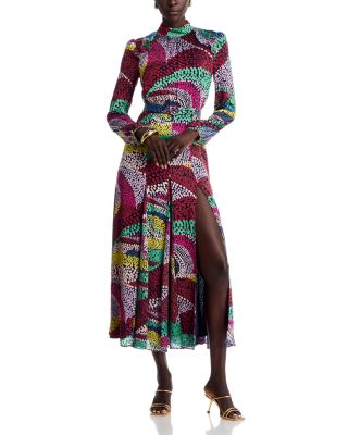 Jacqui-B Belted Midi Dress