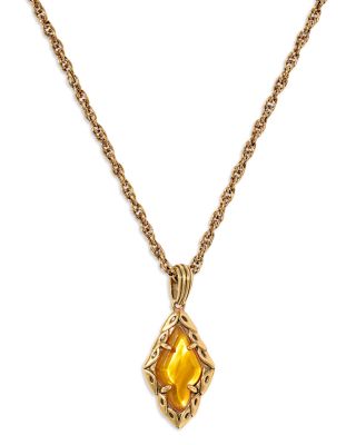 Adeline Short Pendant Necklace, 16"-19"