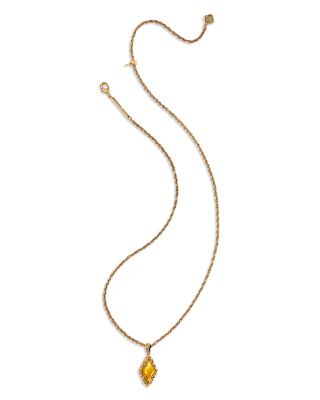 Adeline Short Pendant Necklace, 16"-19"