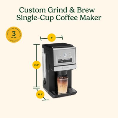 Grind and Brew Single Cup Coffee Maker