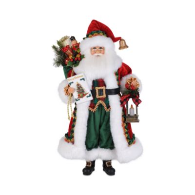 Light Up Christmas Stories Santa Figurine