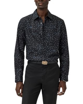 Rodney Printed Button Front Shirt