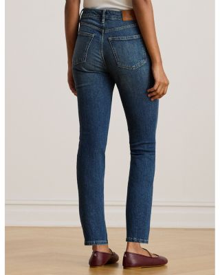 High Rise Straight Ankle Jean