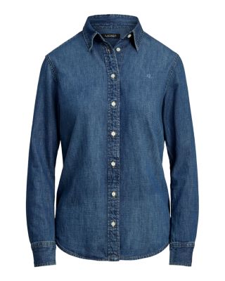 Petites Classic Fit Denim Shirt