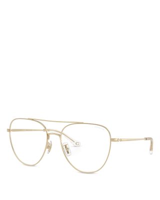 Aviator Blue Light Glasses, 56mm