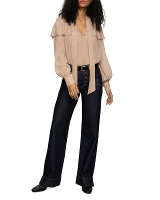 Fade Into You Ruffle Blouse