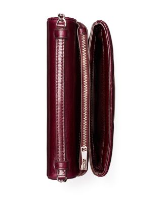 Kira Diamond Quilted Wallet On A Chain