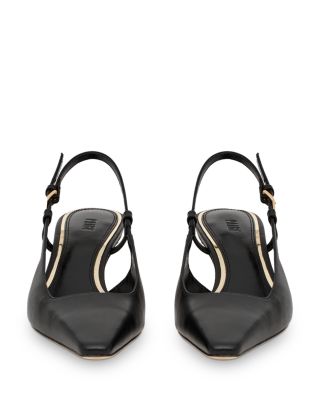 Women's Winnie Leather Slingback Pumps