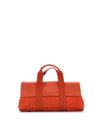  PM Valparaiso East West Bag Toile and Leather