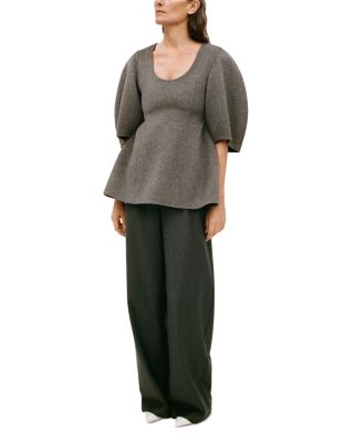 Wool Relaxed Soft Pants