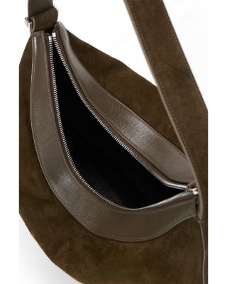 Large Demy Suede Shoulder Bag